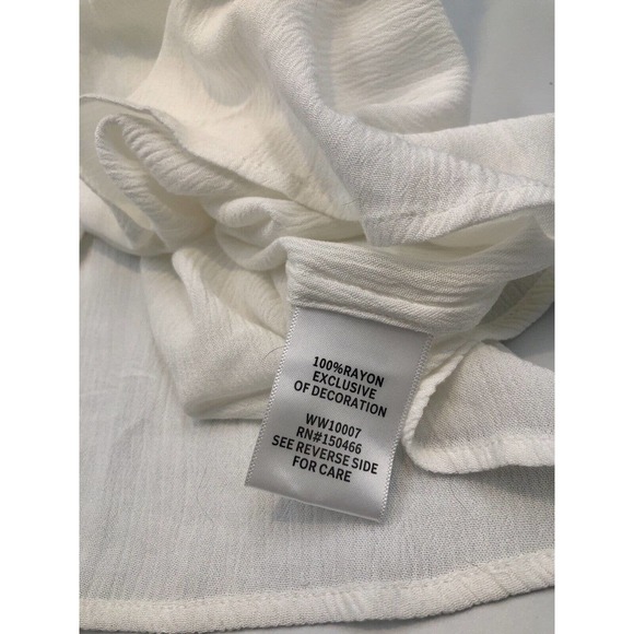 Stitch Fix Small Market & Spruce Nova Crochet Detail‎ Tunic Tank Top NWT - Picture 6 of 6